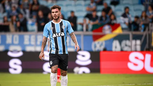 Nathan Pescador, agora ex-jogador do Grêmio. Foto: Maxi Franzoi/AGIF