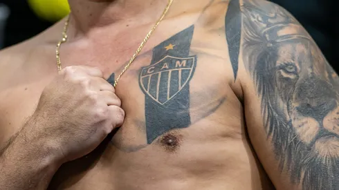 MG – BELO HORIZONTE – 24/05/2025 – BRASILEIRO A 2025, ATLETICO-MG X CORINTHIANS – Torcida do Atletico-MG durante partida contra Corinthians no estadio Arena MRV pelo campeonato Brasileiro A 2025. Foto: Fernando Moreno/AGIF