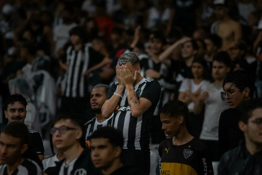 MG – BELO HORIZONTE – 29/01/2025 – MINEIRO 2025, ATLETICO-MG X AMERICA-MG – Torcida durante partida entre Atletico-MG e America-MG no estadio Mineirao pelo campeonato Mineiro 2025. Foto: Fernando Moreno/AGIF