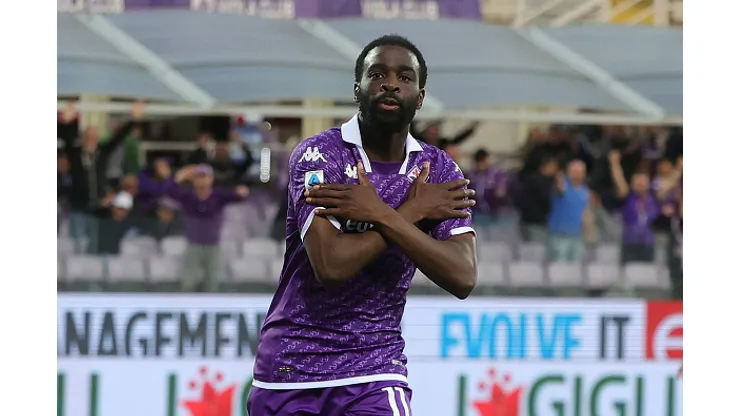 Jonnathan Ikoné, jogador da Fiorentina-ITA