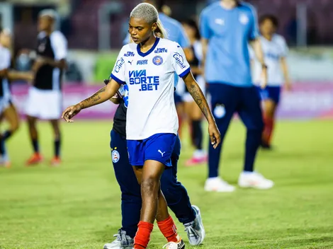 Rhaizza, atacante do Bahia, fala sobre o confronto contra o Corinthians no Brasileirão Feminino
