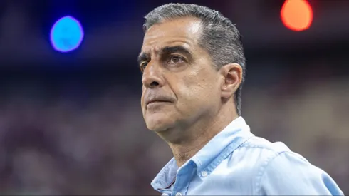 Renato Paiva tecnico do Fortaleza durante partida contra o Velez Sarsfield no estadio Castelao pelo campeonato Copa Libertadores 2025. Foto: Lucas Emanuel/AGIF