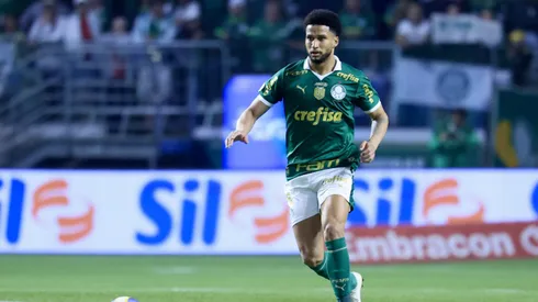 Murilo jogador do Palmeiras durante partida contra o Cruzeiro no estadio Arena Allianz Parque pelo campeonato Brasileiro A 2024.