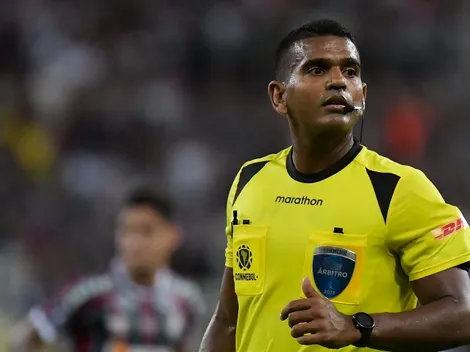 Alexis Herrera apita Fluminense x América de Cali