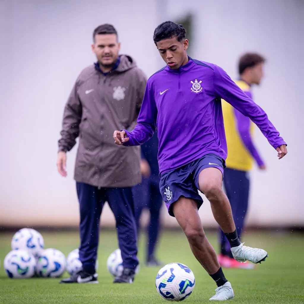 Kauê Furquim, jovem destaque do Corinthians (Imagem: Rodrigo Coca/SCCP)
