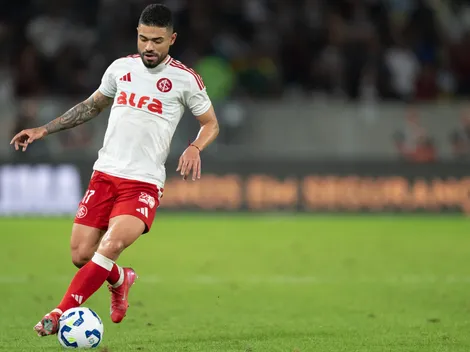 Bruno Tabata está fora de Internacional x Flamengo