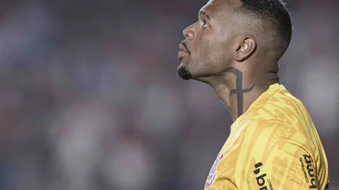 GO – GOIANIA – 11/06/2024 – BRASILEIRO A 2024, ATLETICO-GO X CORINTHIANS – Carlos Miguel goleiro do Corinthians durante partida contra o Atletico-GO no estadio Antonio Accioly pelo campeonato Brasileiro A 2024. Foto: Heber Gomes/AGIF