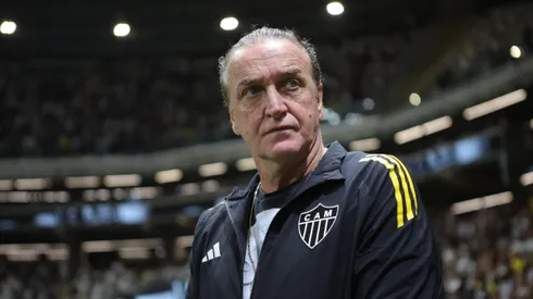 MG – BELO HORIZONTE – 14/08/2025 – COPA SUL-AMERICANA 2025, ATLETICO-MG X GODOY CRUZ – Cuca tecnico do Atletico-MG durante partida contra o Godoy Cruz no estadio Arena MRV pelo campeonato Copa Sul-americana 2025. Foto: Gilson Lobo/AGIF