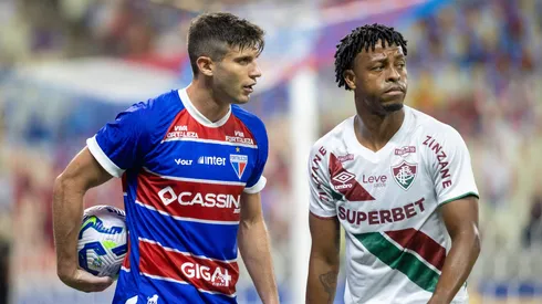 Fluminense x Fortaleza se enfrentam pelo Brasileirão. Foto: Baggio Rodrigues/AGIF