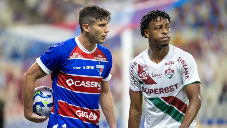 Fluminense x Fortaleza se enfrentam pelo Brasileirão. Foto: Baggio Rodrigues/AGIF