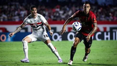 Sport x São Paulo se enfrentam pelo Brasileirão. Foto: Fabio Giannelli/AGIF