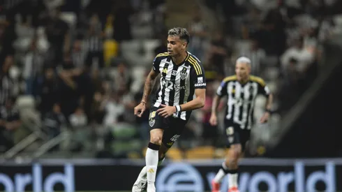 Reinier na vitória do Atlético-MG. Foto: Pedro Souza / Atlético
