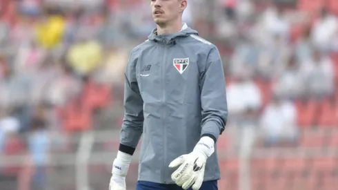 Young, goleiro do São Paulo — Foto: Rubens Chiri / São Paulo FC