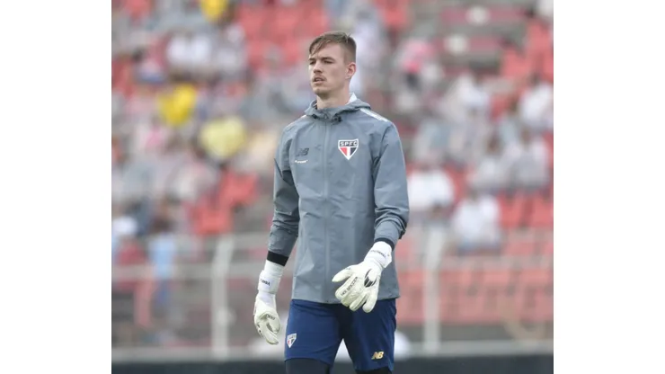 Young, goleiro do São Paulo — Foto: Rubens Chiri / São Paulo FC