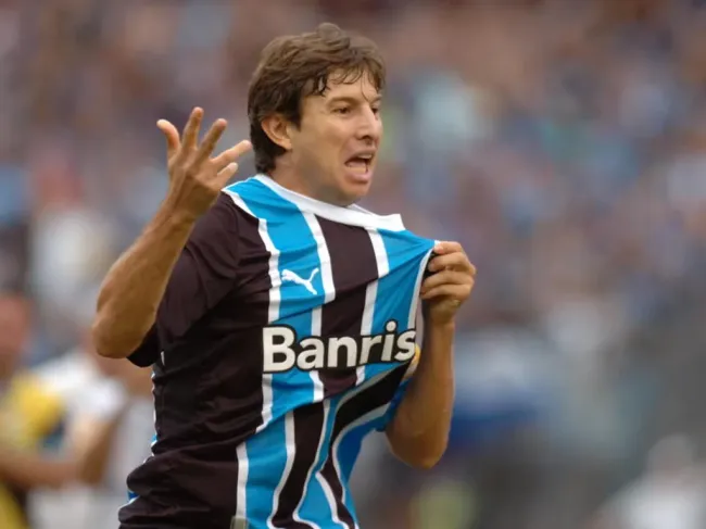 Tcheco, ídolo do Grêmio.