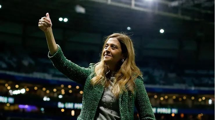 Palmeiras de Leila Pereira investiu pesado em contratações. Foto: Ricardo Moreira/Getty Images