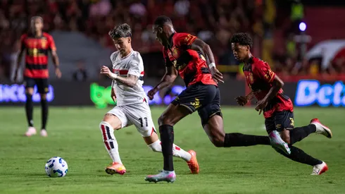 Sport x São Paulo pelo Brasileirão 2025. Rafael Vieira/AGIF