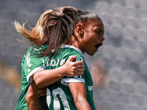 Palmeiras vence o Flamengo e vai as semis do Brasileirão Feminino