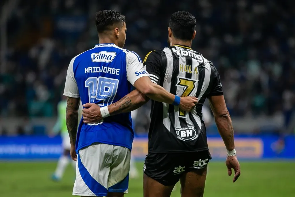 MG – BELO HORIZONTE – 18/05/2025 – BRASILEIRO A 2025, CRUZEIRO X ATLETICO-MG – Hulk jogador do Atletico-MG durante partida contra o Cruzeiro no estadio Mineirao pelo campeonato Brasileiro A 2025. Foto: Fernando Moreno/AGIF