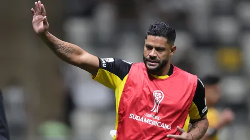 MG – BELO HORIZONTE – 14/08/2025 – COPA SUL-AMERICANA 2025, ATLETICO-MG X GODOY CRUZ – Lyanco jogador do Atletico-MG durante aquecimento antes da partida contra o Godoy Cruz no estadio Arena MRV pelo campeonato Copa Sul-americana 2025. Foto: Gilson Lobo/AGIF