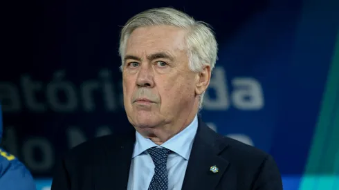 SP - SAO PAULO - 09/07/2025 - ARQUIVO, CARLO ANCELOTTI - Foto de arquivo de Carlo Ancelotti. O tecnico da selecao brasileira e acusado de fraudar o Tesouro Publico na Espanha. Foto: Marlon Costa/AGIF