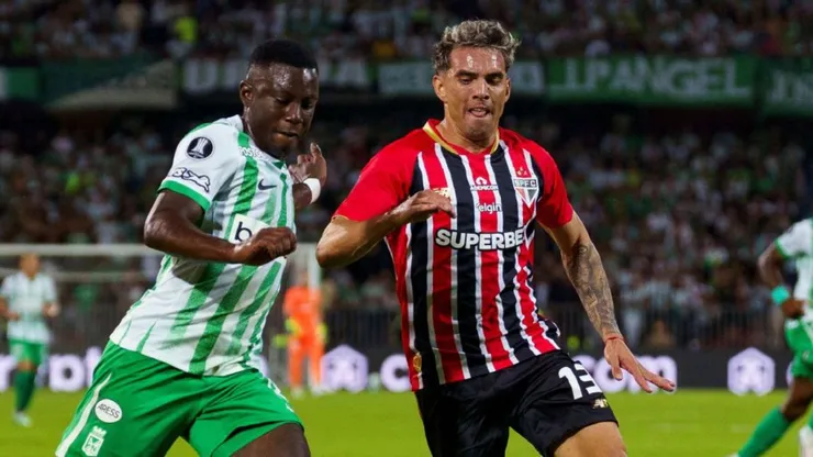 Atlético Nacional x São Paulo pela Libertadores 2025