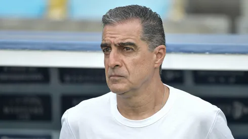 Renato Paiva técnico do Fortaleza durante partida contra o Fluminense no estádio Maracanã pelo campeonato Brasileiro A 2025. Foto: Thiago Ribeiro/AGIF