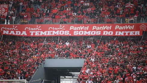 RS – PORTO ALEGRE – 20/07/2025 – BRASILEIRO A 2025, INTERNACIONAL X CEARA – Torcida do Internacional durante partida contra Ceara no estadio Beira-Rio pelo campeonato Brasileiro A 2025. Foto: Maxi Franzoi/AGIF