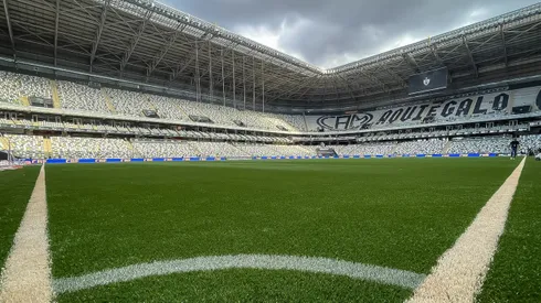 MG – BELO HORIZONTE – 11/05/2025 – BRASILEIRO A 2025, ATLETICO-MG X FLUMINENSE – Vista geral do estadio Arena MRV para partida entre Atletico-MG e Fluminense pelo campeonato Brasileiro A 2025. Foto: Fernando Moreno/AGIF