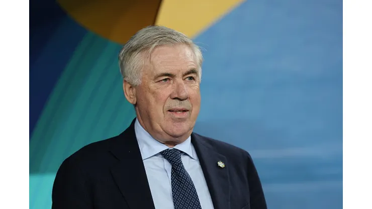 Carlo Ancelotti, técnico da Seleção Brasileira