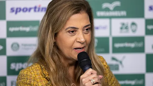 Leila Pereira, presidente do Palmeiras