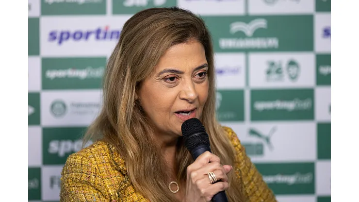Leila Pereira, presidente do Palmeiras