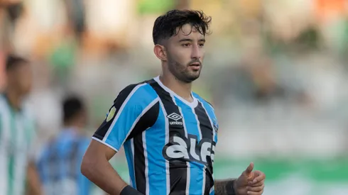 Villasanti jogador do Gremio durante partida contra o Juventude no estadio Alfredo Jaconi pelo campeonato Gaucho 2025. Foto: Liamara Polli/AGIF