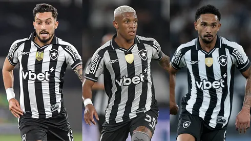 Alex Telles, Danilo e Vitinho estão na pré-lista de convocados da Seleção Brasileira. Fotos: AGIF