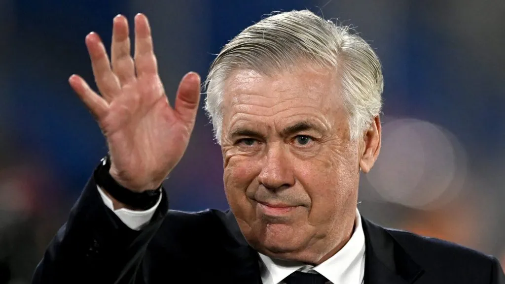 Carlo Ancelotti, treinador da Seleção Brasileira. (Photo by Denis Doyle/Getty Images)