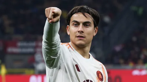 Paulo Dybala em campo pela Roma. (Photo by Marco Luzzani/Getty Images)