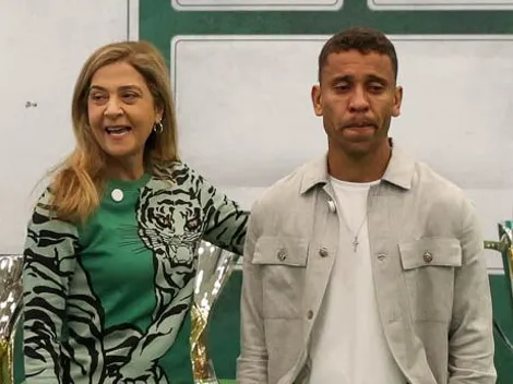 Marcos Rocha chora ao se despedir oficialmente do Palmeiras