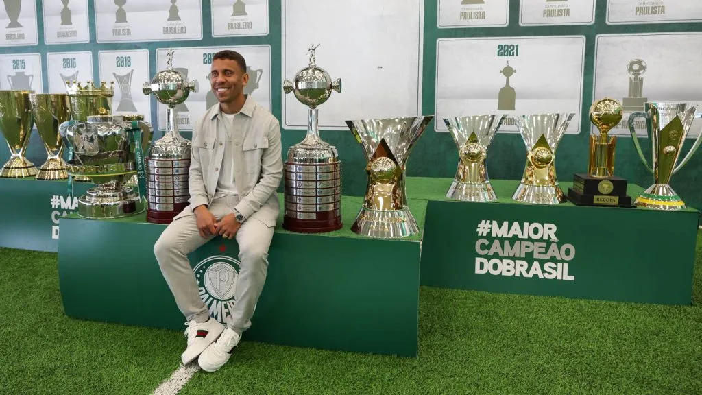 Despedida do jogador Marcos Rocha, da SE Palmeiras, na Academia de Futebol. (Foto: Cesar Greco/Palmeiras/by Canon)