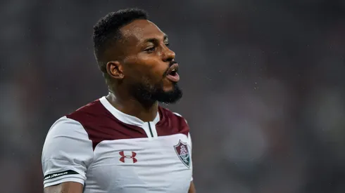 Luccas Claro jogador do Fluminense durante partida contra o Flamengo no estadio Maracana pelo campeonato Carioca 2020.