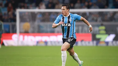 Marlon em ação pelo Grêmio. Foto: Maxi Franzoi/AGIF