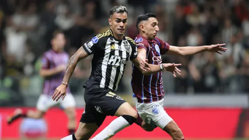 MG – BELO HORIZONTE – 14/08/2025 – COPA SUL-AMERICANA 2025, ATLETICO-MG X GODOY CRUZ – Reinier jogador do Atletico-MG durante partida contra o Godoy Cruz no estadio Arena MRV pelo campeonato Copa Sul-americana 2025. Foto: Gilson Lobo/AGIF