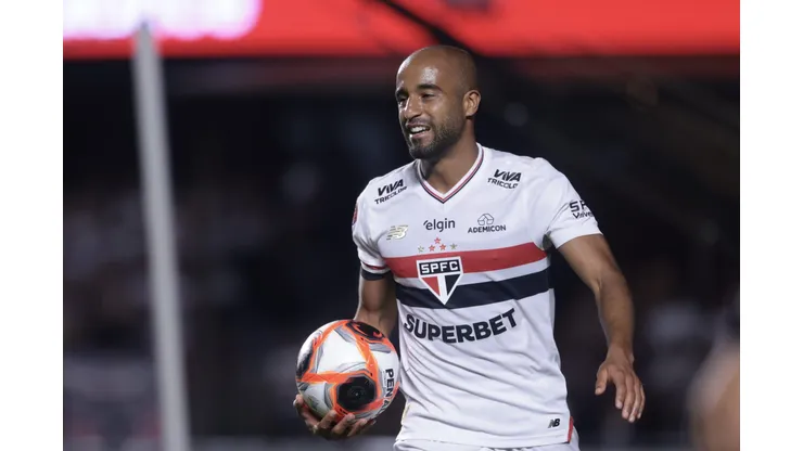 Lucas Moura, jogador do São Paulo