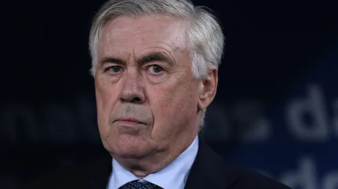 Carlo Ancelotti durante confronto entre Brasil e Paraguai nas Eliminatórias da Copa do Mundo de 2025.