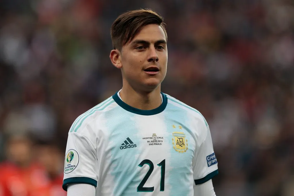 SP – Sao Paulo – 06/07/2019 – Copa America 2019, Argentina x Chile – Dybala jogador do Argentina durante partida contra o Chile no estadio Arena Corinthians pelo campeonato Copa America 2019. Foto: Marcello Zambrana/AGIF