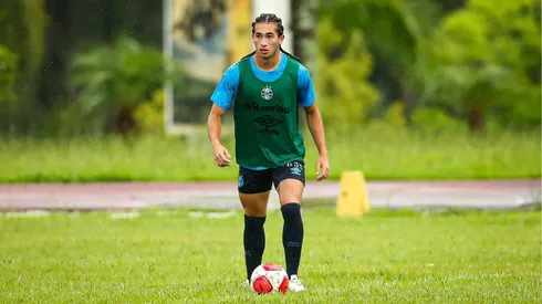 Pedrinho, jogador do Grêmio. Foto: Angelo Pieretti/Grêmio