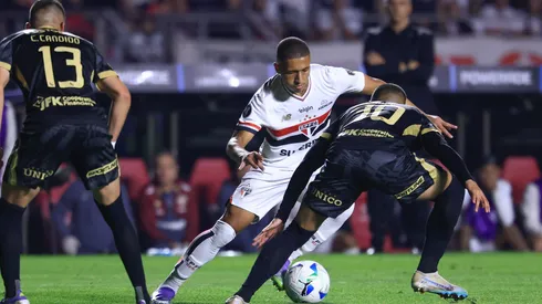 São Paulo x Atlético Nacional pela Libertadores 2025. Foto: Marcello Zambrana/AGIF