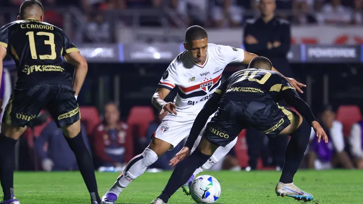 São Paulo x Atlético Nacional pela Libertadores 2025. Foto: Marcello Zambrana/AGIF
