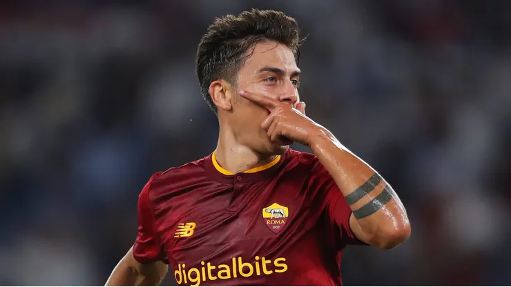 Paulo Dybala em partida pelo Roma. (Photo by Paolo Bruno/Getty Images)