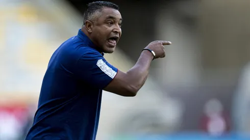 Roger Machado tecnico do Fluminense durante partida contra o Portuguesa no estadio Maracana pelo campeonato Carioca 2021.