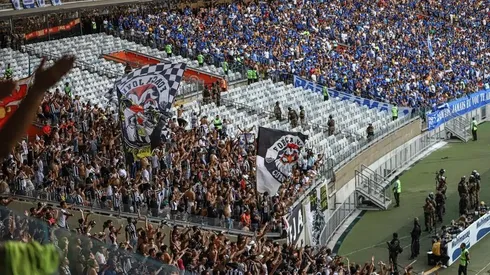 Atlético-MG x Cruzeiro – torcidas. Foto: Pedro Souza/Atlético-MG